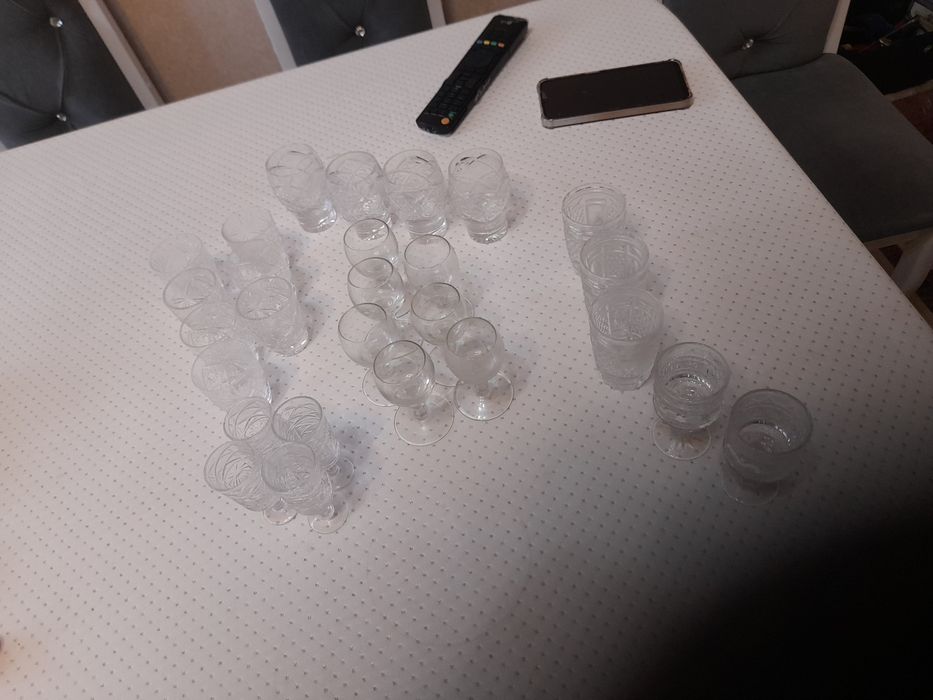Рюмки Бокалы Стаканы