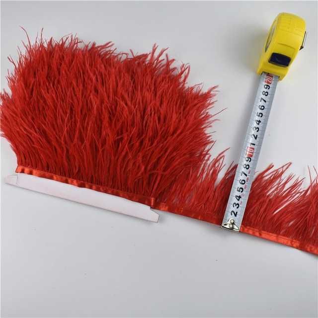 Настоящие страусиные перья