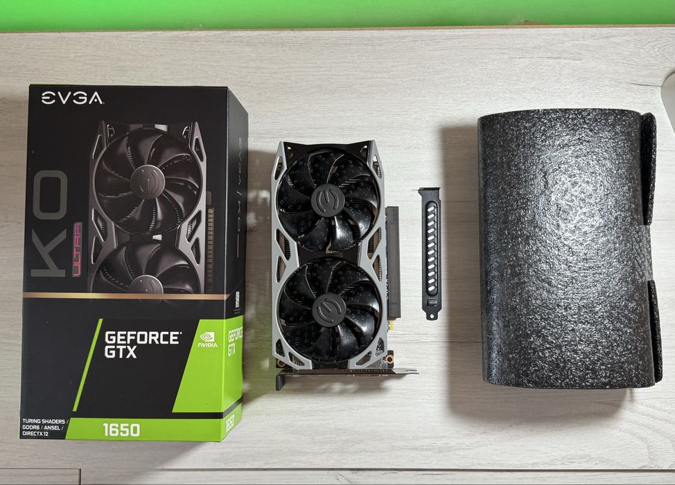 Placa Video EVGA KO ULTRA GTX 1650 4GB GDDR6 128-bit Folosita
