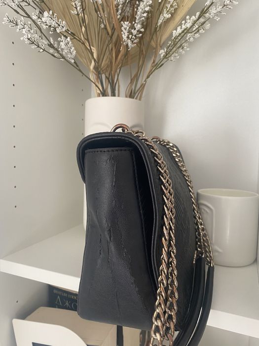 Кожена чанта Love Moschino