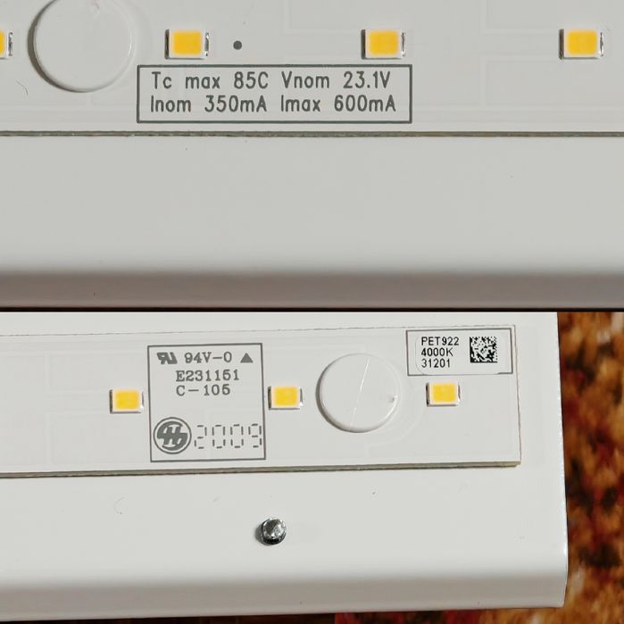 Aplica LED de baie cu priza incorporata 10W