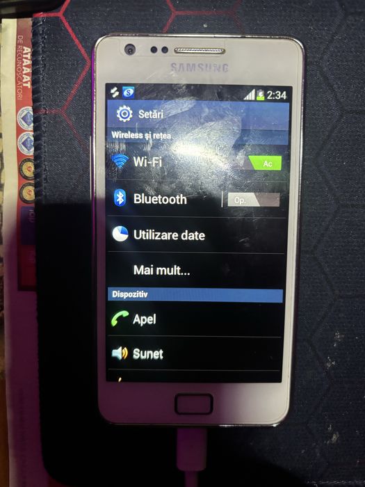 telefon de colectie samsung s2 stare buna