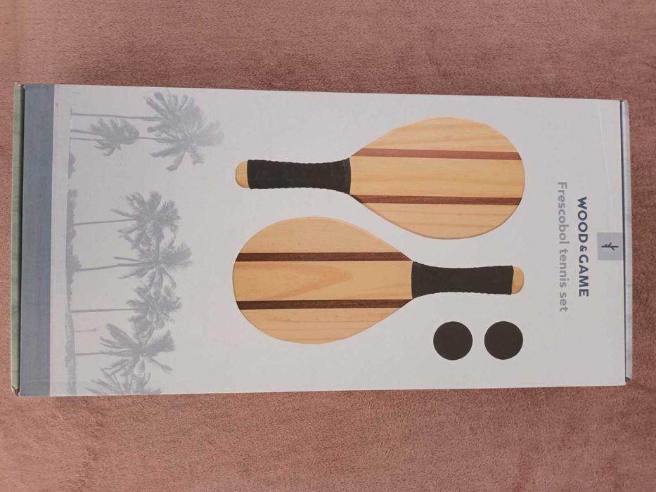 НОВ дървен тенис комплект ракетбол, Спиди- от 85 на 75лв!