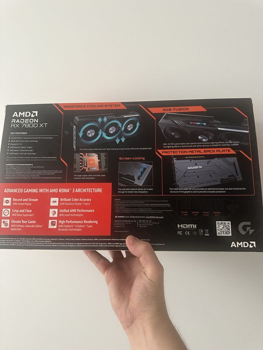 Видеокарта rx 7800xt 16gb