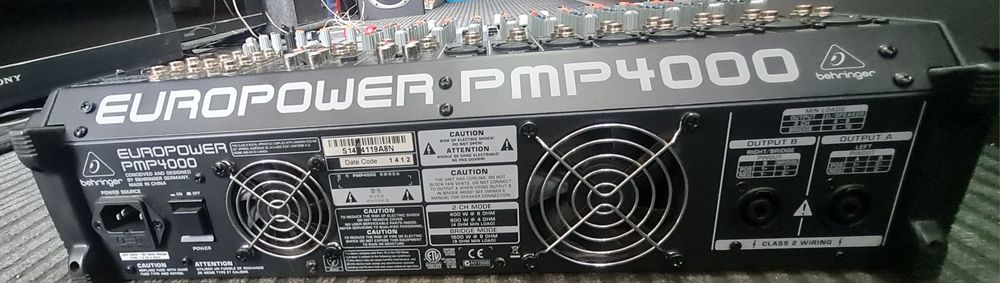 Behringer PMP 1000 si PMP 4000
