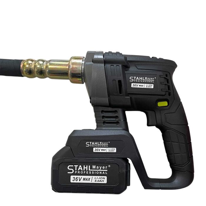 Акумулаторен вибратор за бетон с 2 батерии 36V STAHLMAYER