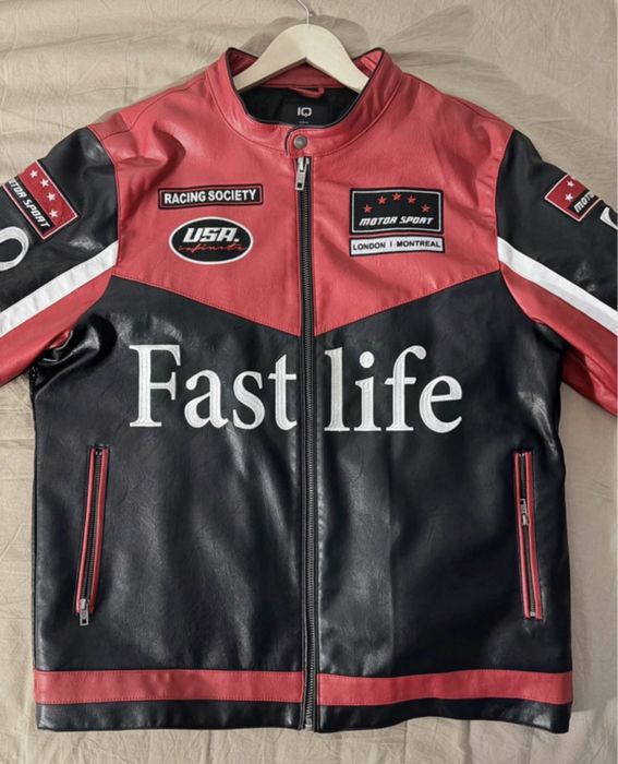 Geaca de piele - Marimea XXL