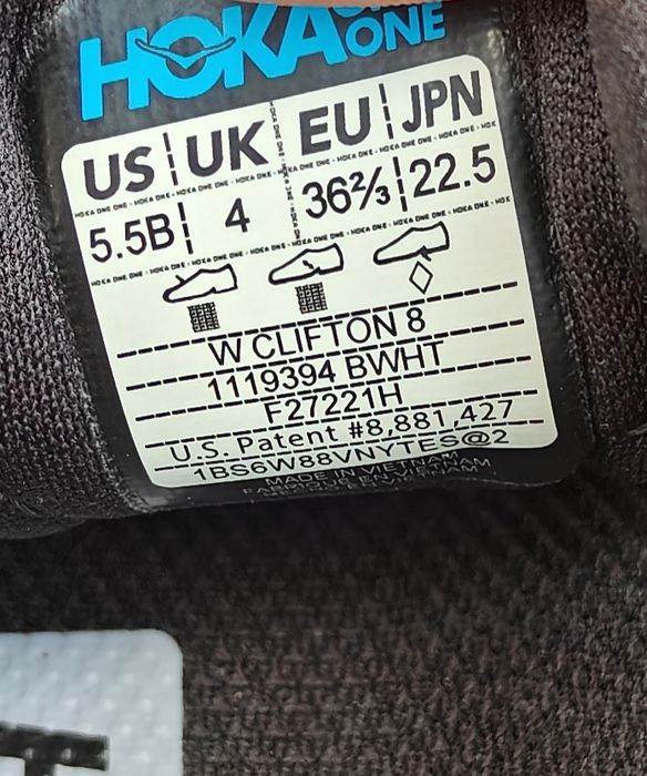 Adidași Hoka Clifton 8 originali cool femei top