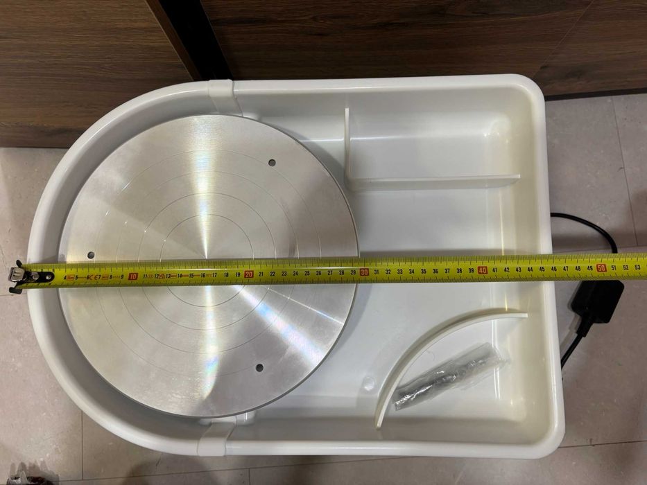 Професионално грънчарско колело, електрическо 450W 8кг