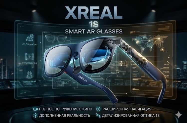 XREAL One — AR-очки, синий цвет