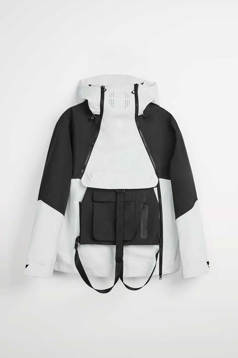 Zara Tech непромокаемо водоустойчиво яке с раница