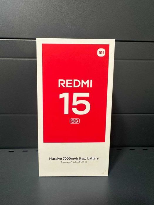 Telefon Xiaomi Redmi 15 256 GB Black - Cod 124962