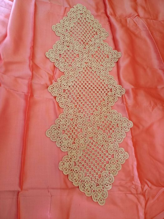 Плетени на 1 кука покривки