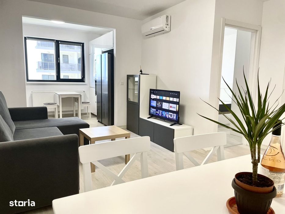 *2 camere + Parcare - 540 euro *Hils Brauner *Metrou
