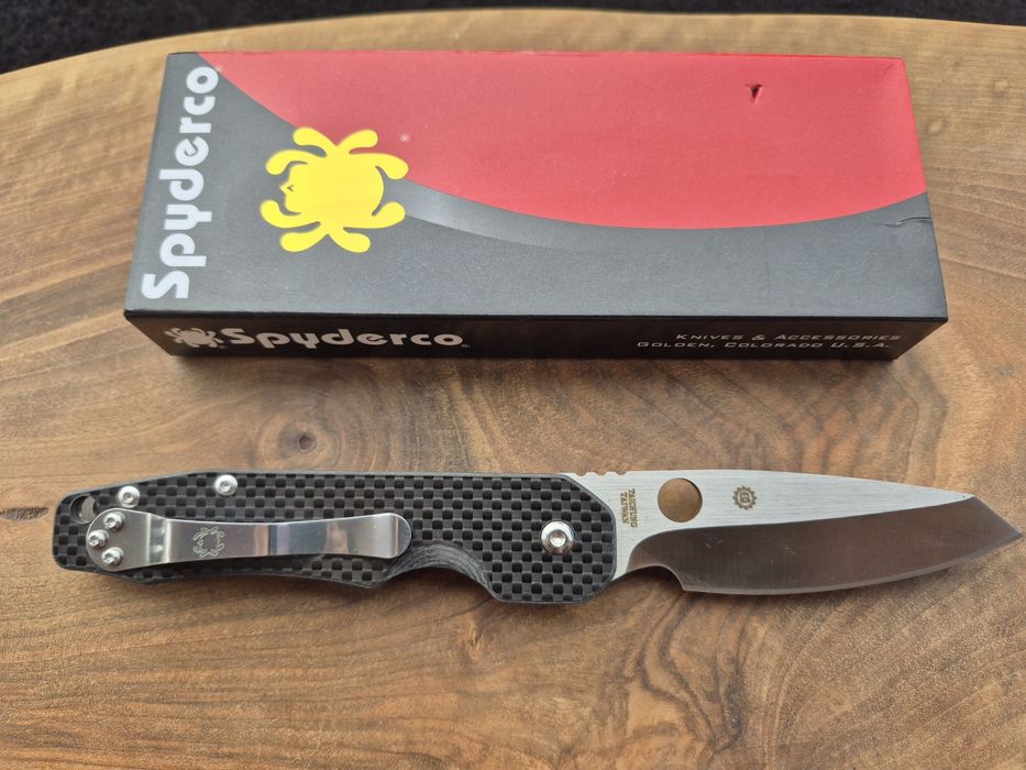 Сгъваем нож Spyderco Smock M390DLT