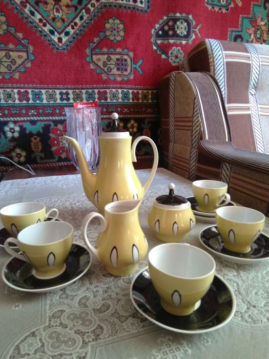 Посуда. Сервиз кофейный .
