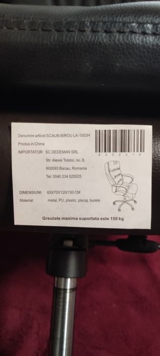 Scaun birou confortabil