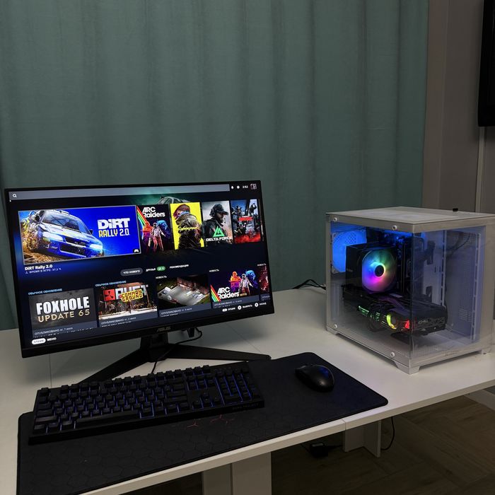 Игровой ПК i5 1440f + RTX 3070 + Монитор + КлаваМышь + ИБП