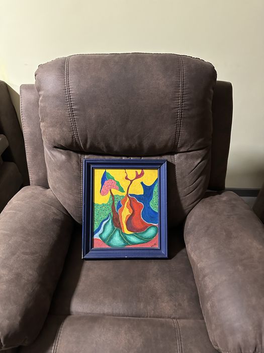 Картина/Магически гъби/Акрилни бои