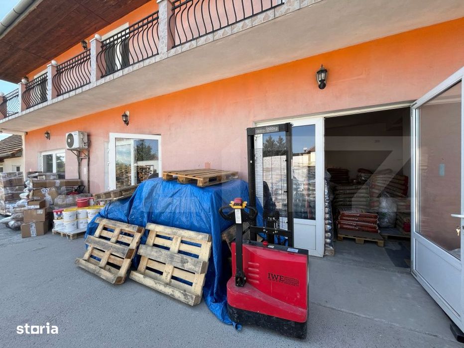 Spatiu comercial la parter cu locuinta la etaj - Afacere la cheie