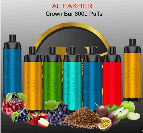Vape Crown Bar 8000 Puffs pachet 2 bucati