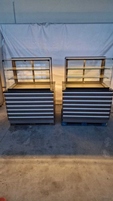 Немска луксозна сладкарска хладилна витрина за торти и сладк. изделия