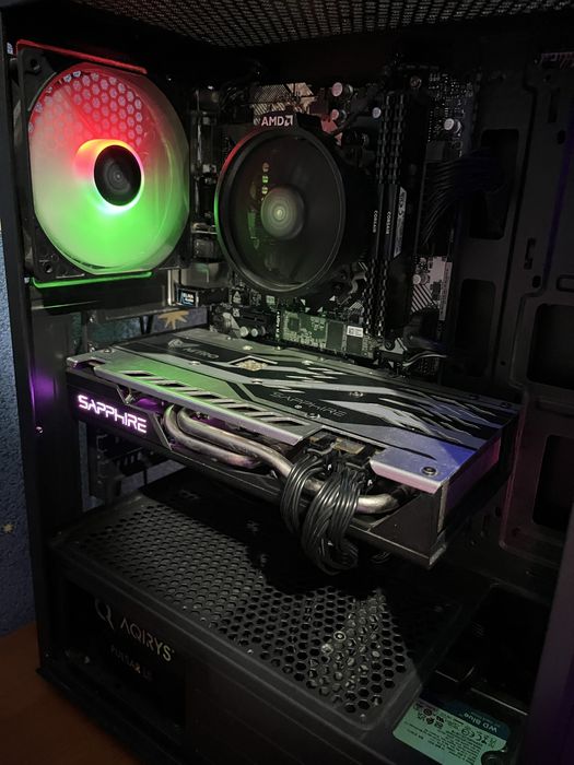 ‼️VÂND‼️ Pc Gaming ryzen 7 rx580 8gb