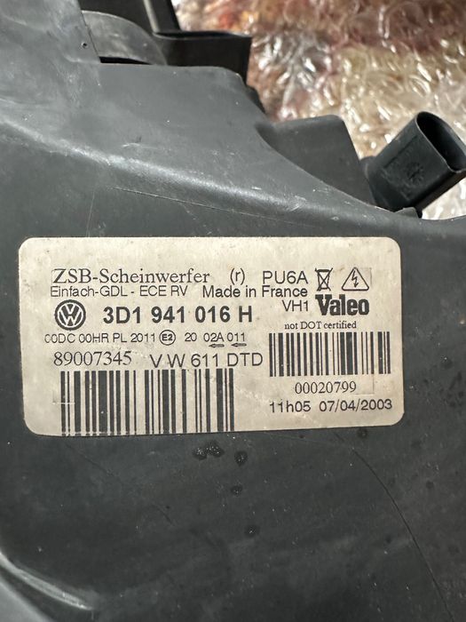 Фарове за фолксваген Файтон!