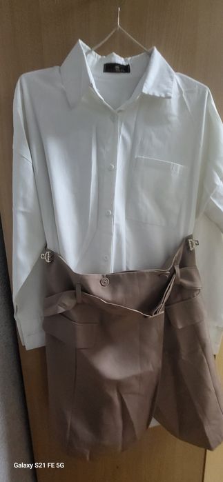 Рубашка+баска юбка