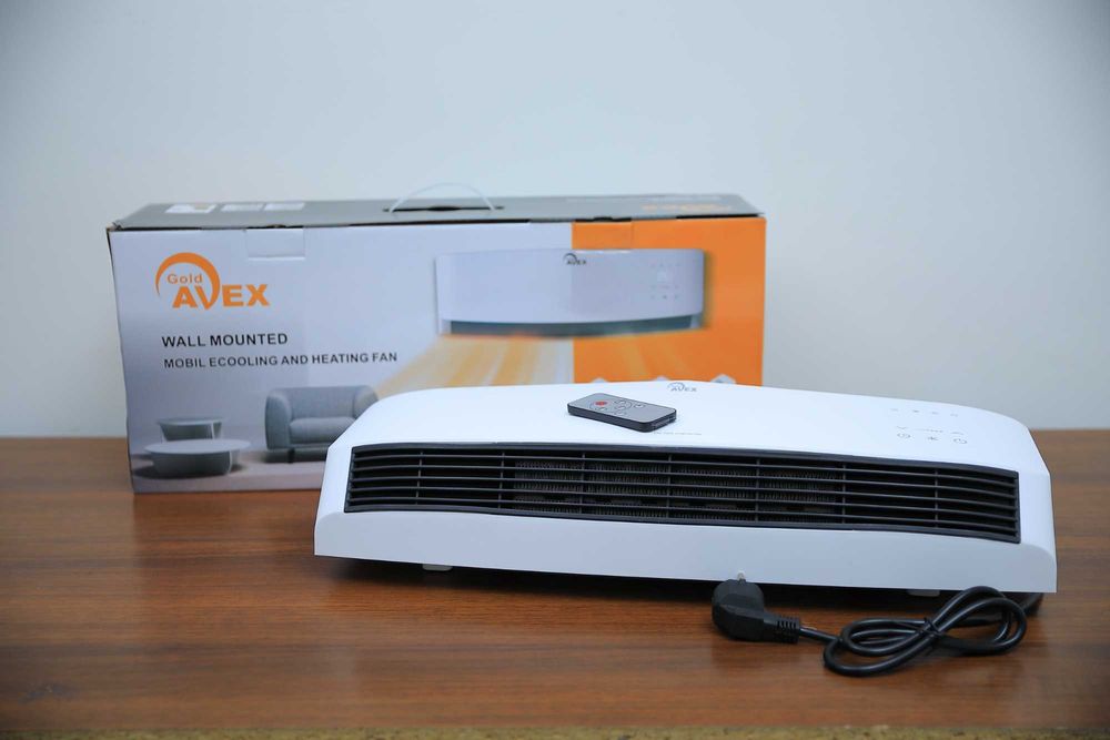 Настенный печка с пультом Pechka