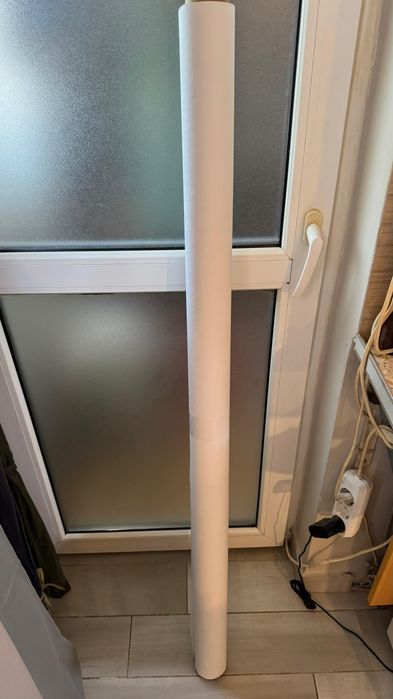Fundal foto alb cu Sistem Suspendare si Rulare