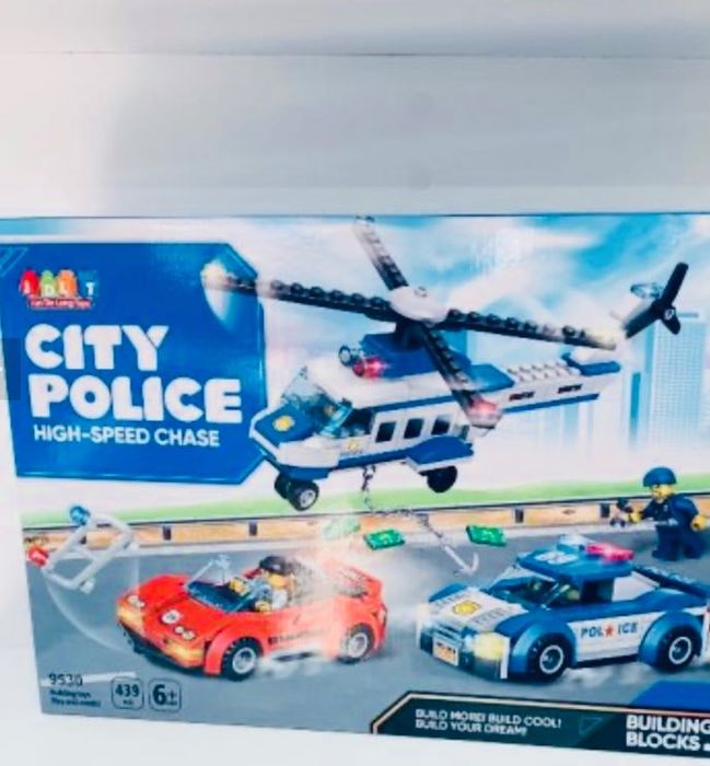 Лего конструктор CITY POLICE  439 части