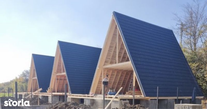 Vând cabane de lemn