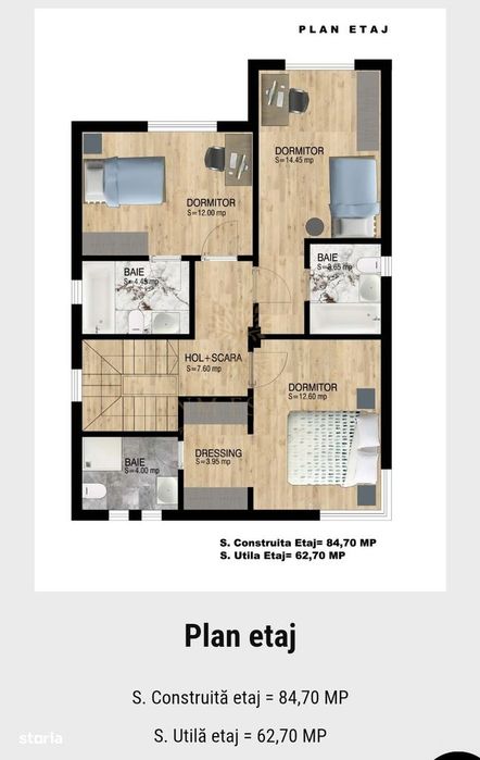 Comision 0% | Vila P+1 | 122 m.p. Bragadiru - Safirului
