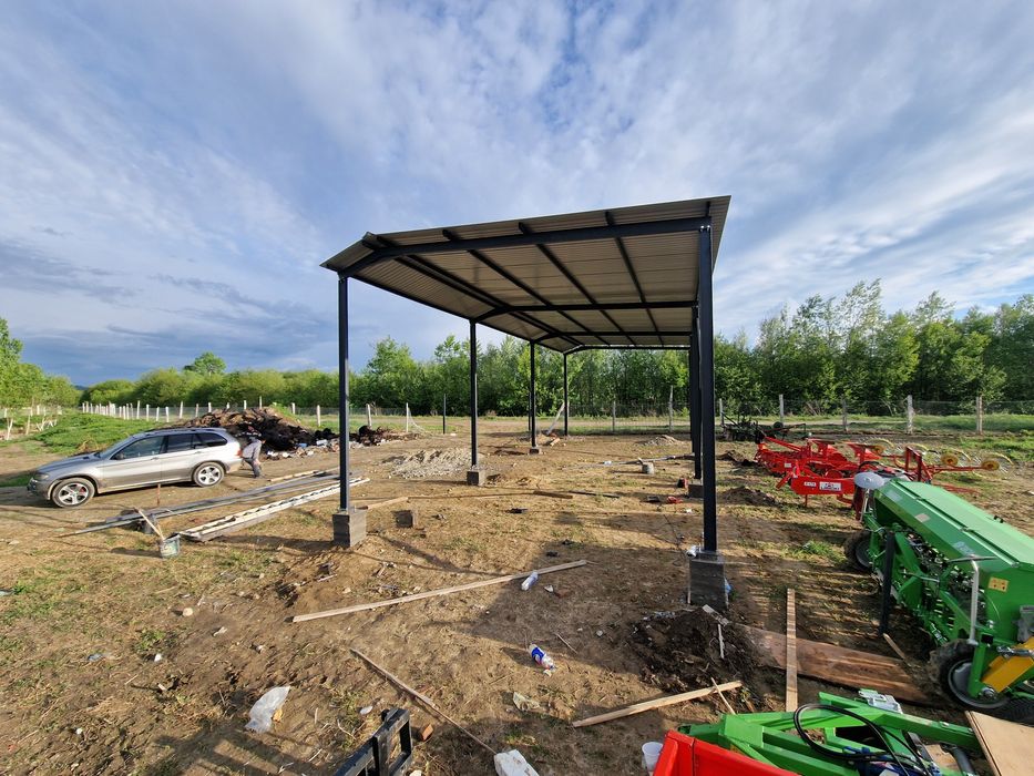 Copertine metalice pentru utilaje hale