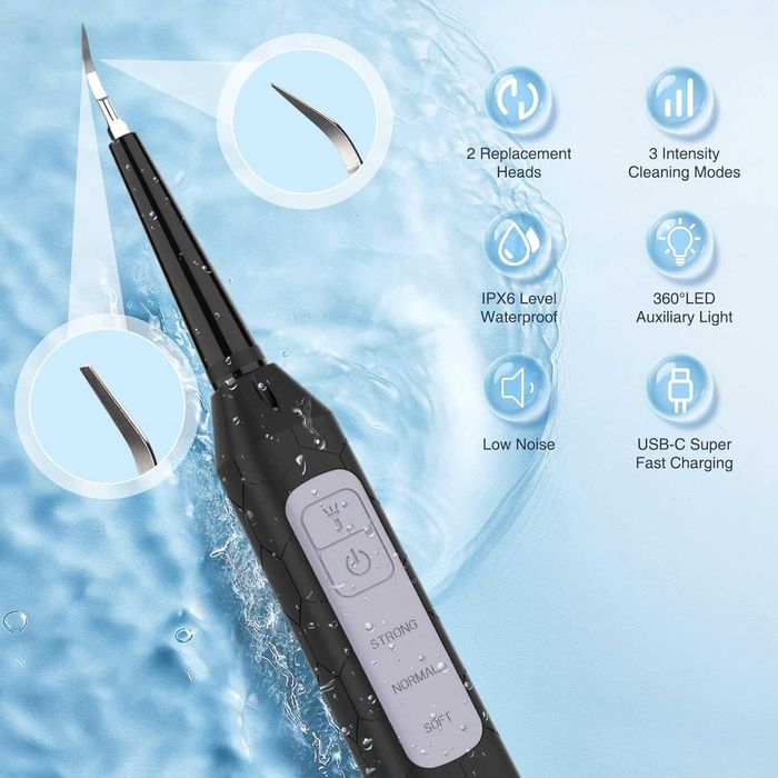 Уред за почистване на зъби и зъбна плака FLEND Code