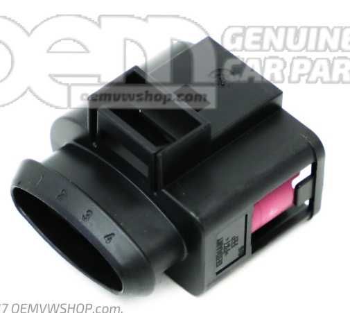 Set conectori bobine benzina Audi / Skoda / VW / Seat - cod OEM 4D0971994