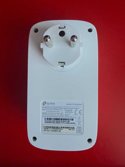 TP-Link TL-PA8030P AV1300 - Не работи/за части/за ремонт