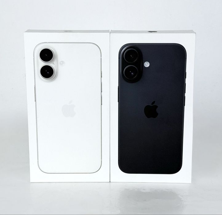 НОВ! Apple iPhone 16 128GB Black / White Гаранция!
