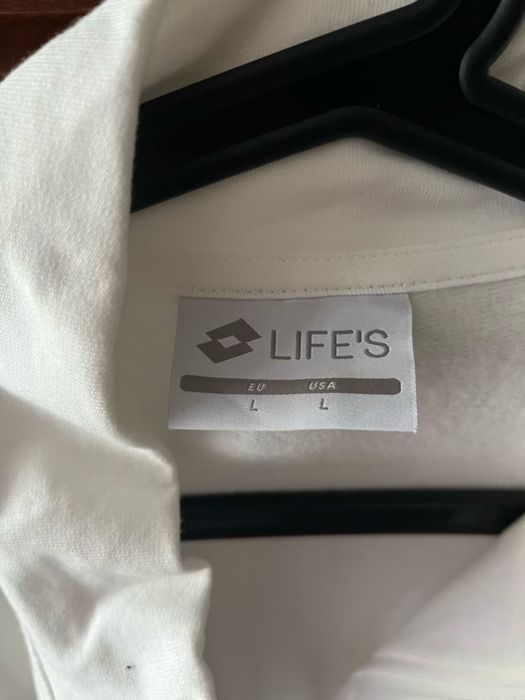 Lotto бяло дамско спортно горнище-суичър