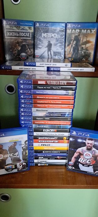 Игры Сони 4 / 3 диски !