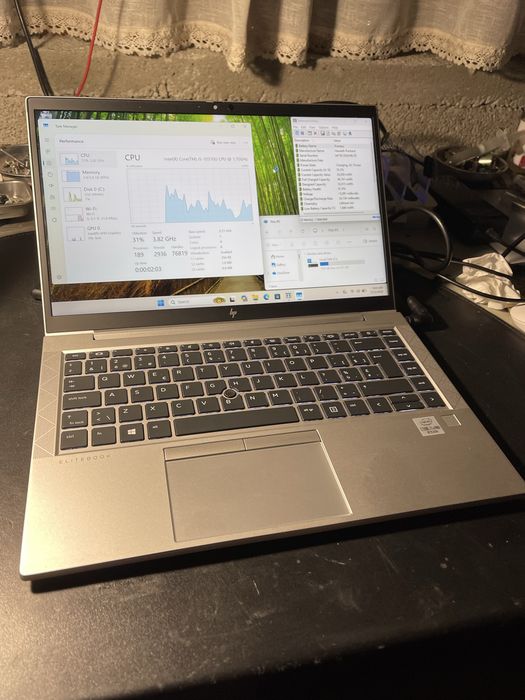 Laptop Office/Light gaming HP EliteBook 840 G7 14.1" FHD i5-10310u 16GB SSD 256GB Win 11 Pro