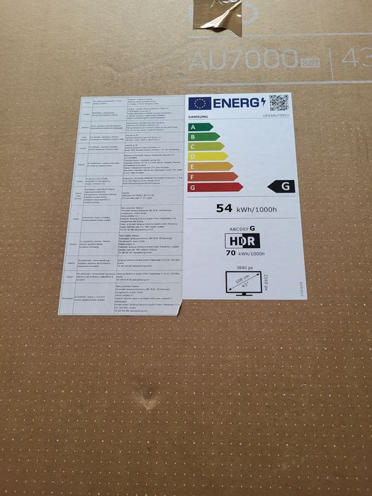 Tv smart Samsung 43 inch,defect