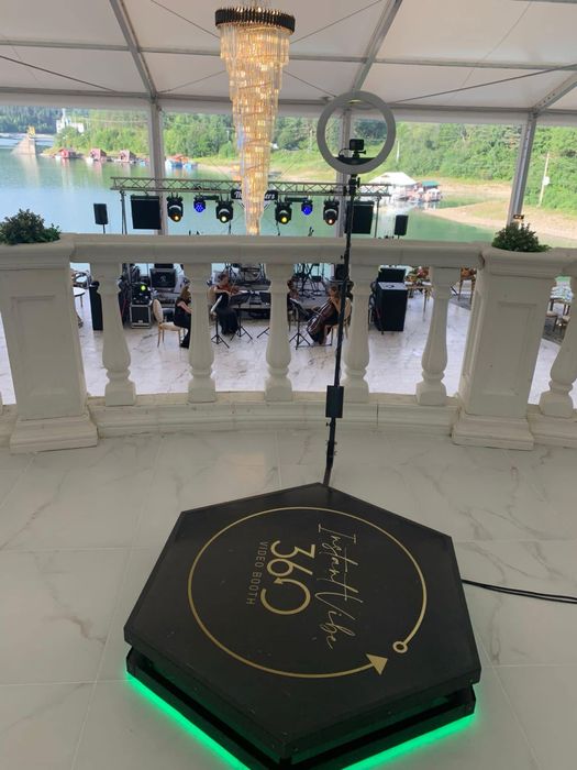 Platformă video 360 + Oglindă foto magică + Bar mobil premium