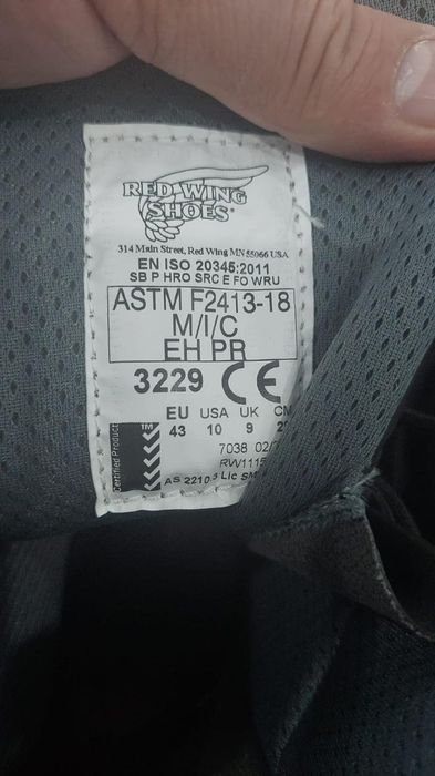 Летняя спец. обувь Red wing