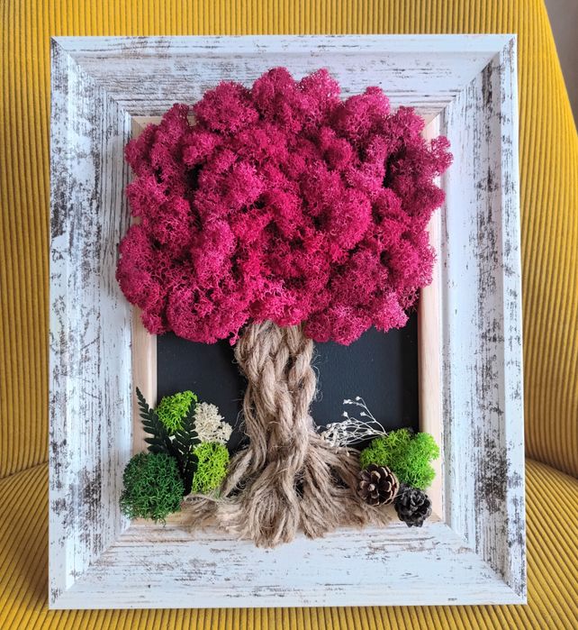 Живи картини и декорации от стабилизиран Скандинавски  мъх