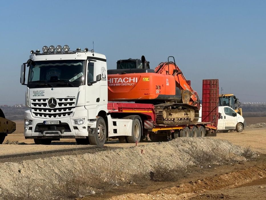 Inchirieri camione 8x4 si utilaje de construcții