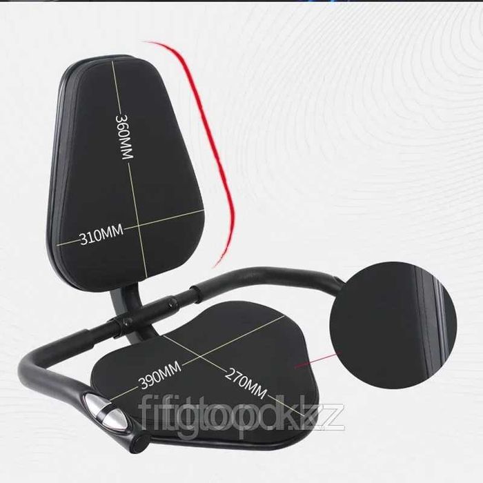 Велотренажёр горизонтальный.