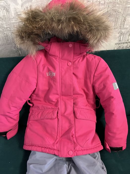 Зимний комбинезон для девочки