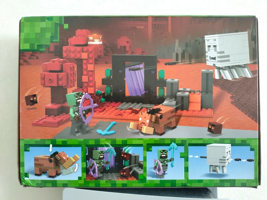 Майнкрафт новый, 851 деталь 6+